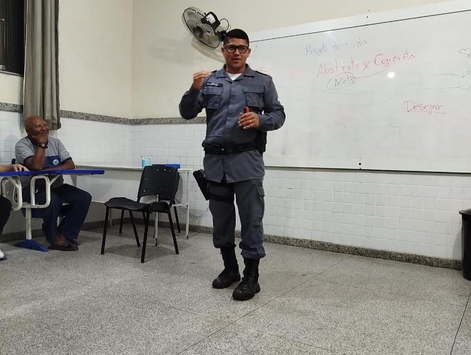 Encontro com turma do PROERD