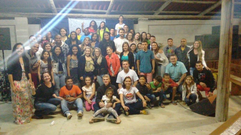 Grupo reunido após encontro
